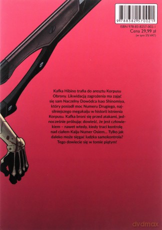 Kaiju No.8 (Tom 5) - Naoya Matsumoto [KOMIKS]