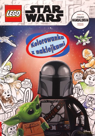 LEGO Star Wars Kolorowanka z naklejkami NA-6302 [KSIĄŻKA]