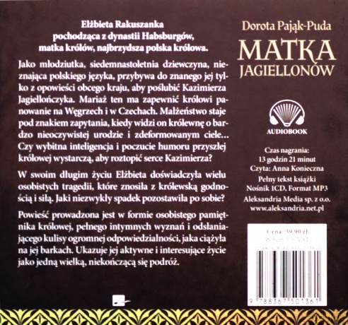 Matka Jagiellonów - Dorota Pająk-Puda [AUDIOBOOK]