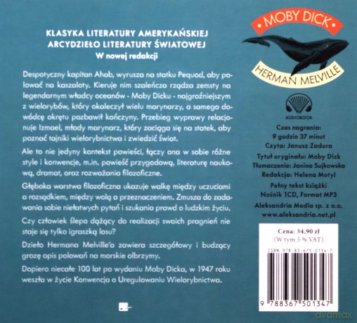 Moby dick - Herman Melville [AUDIOBOOK]