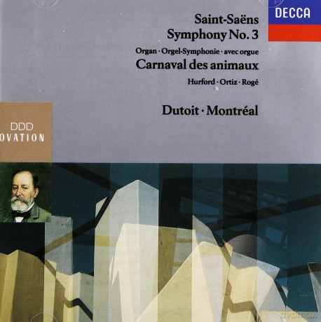 Dutoit: Saint-Saens:Symphony 3 [CD]