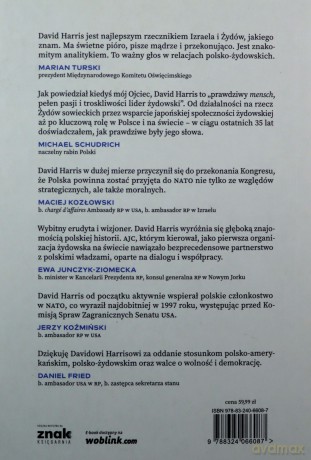 Na pierwszej linii. Życie żydowskiego dyplomaty. David Harris w rozmowie z Agnieszką Markiewicz - Agnieszka Markiewicz, David Harris [KSIĄŻKA]