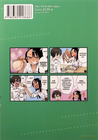 Nie drocz się ze mną, Nagatoro! (Tom 2) - Nanashi [KOMIKS]