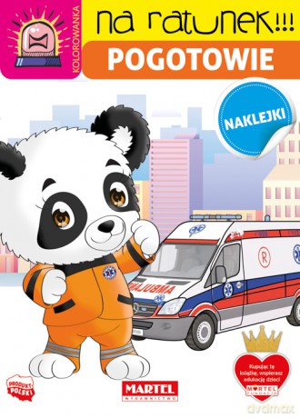 Pogotowie z naklejkami. Na ratunek - Katarzyna Salamon [KSIĄŻKA]