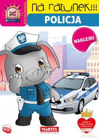 Policja z naklejkami. Na ratunek - Katarzyna Salamon [KSIĄŻKA]