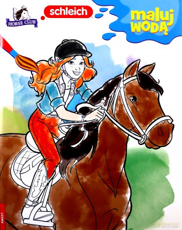 Schleich horse club Maluj wodą MW-8401 [KSIĄŻKA]
