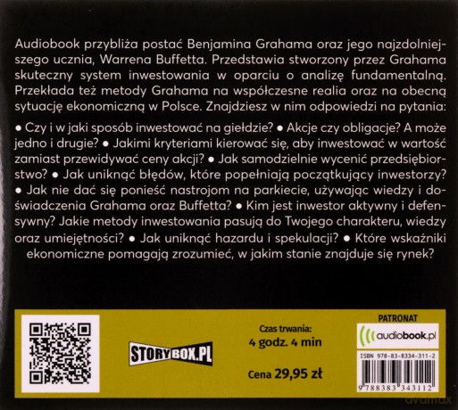 Skuteczny inwestor. Warren Buffett i Benjamin Graham - Łukasz Tomys, Mateusz Sawicki, Justyna Jaciuk [AUDIOBOOK]