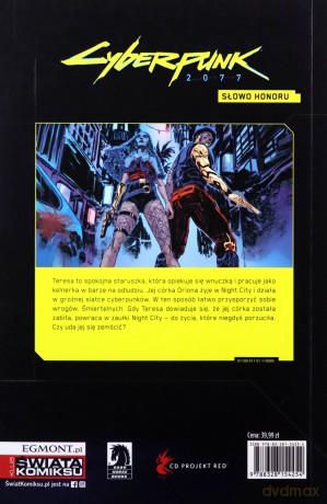 Słowo honoru. Cyberpunk 2077 (Tom 5) - Bartosz Sztybor, Jesús Hervás [KOMIKS]