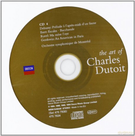 Dutoit: The Art Of Charles Dutoit [6CD]