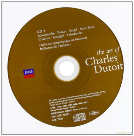 Dutoit: The Art Of Charles Dutoit [6CD]