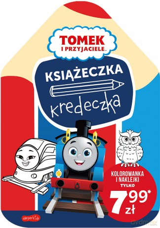 Tomek i przyjaciele. Książeczka kredeczka [KSIĄŻKA]