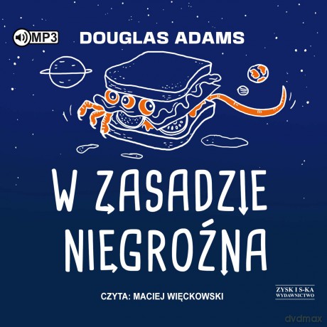 W zasadzie niegroźna. Autostopem przez Galaktykę (Tom 5) - Douglas Adams [AUDIOBOOK]