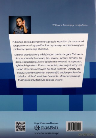 Wszystko słyszę ćwiczenia usprawniające percepcję słuchową [KSIĄŻKA]