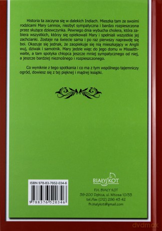Tajemniczy Ogród Tw - Frances Hodgson Burnett [KSIĄŻKA]