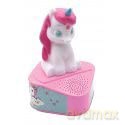 Bluetooth Speaker with a Unicorn luminous figurine