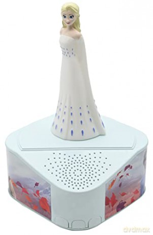 Bluetooth Speaker with Elsa luminousfigurine