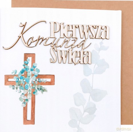 Kartka okolicznoŁciowa Komunia 5904708795686