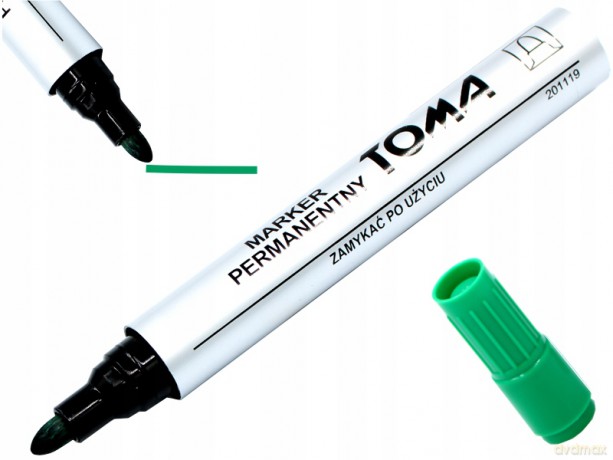 Marker Per.Toma To-090 Zielony