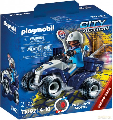 Playmobil. 71092 Policyjny speed quad