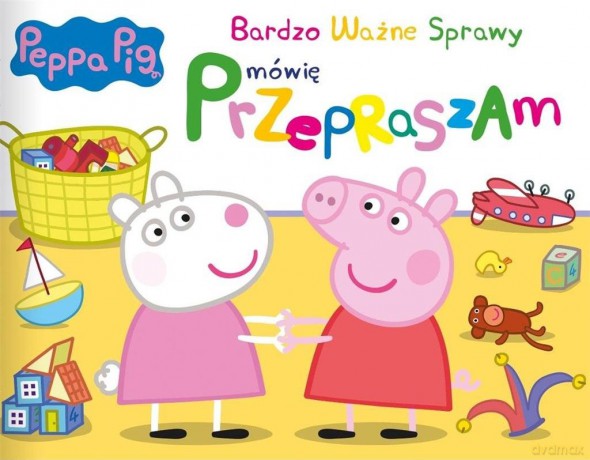 Świnka Peppa- Bardzo ważne sprawy- Mówie [KSIĄŻKA]