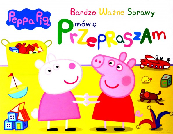 Świnka Peppa- Bardzo ważne sprawy- Mówie [KSIĄŻKA]