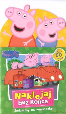 Świnka Peppa- Naklejaj bez końca [KSIĄŻKA]