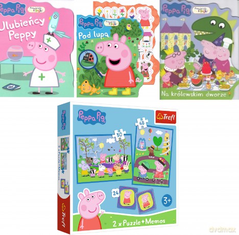 Świnka Peppa- Przyjaciele z bajki- Ulubienńcy [KSIĄŻKA]