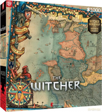 1000 el. Wiedźmin: The Nothern Kingdoms [PUZZLE]