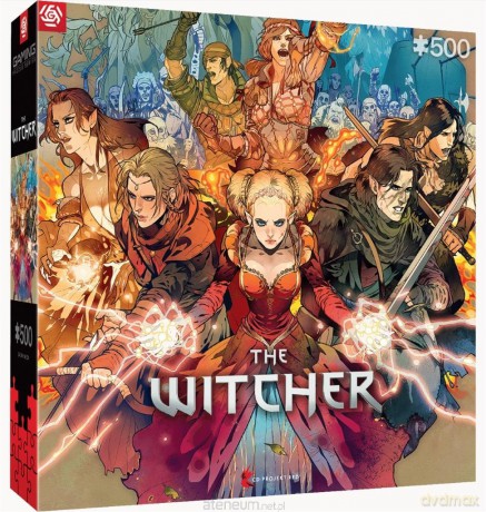 500 el. Wiedźmin: Scoia'tael [PUZZLE]