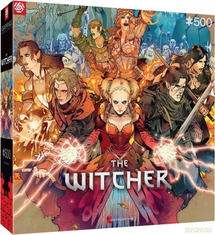 500 el. Wiedźmin: Scoia'tael [PUZZLE]