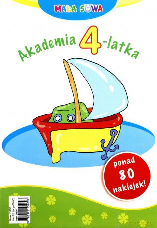 Akademia 4-Latka (Mała Sowa) [KSIĄŻKA]