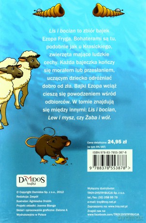 Bajki Ezopa Lis I Bocian Tw [KSIĄŻKA]