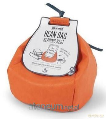 Bean Bag Pufa z kieszonką pod książkę/tablet pomar