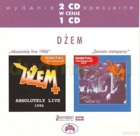 Dżem: Absolutely Live 1986 / Zemsta Nietoperzy [2CD]