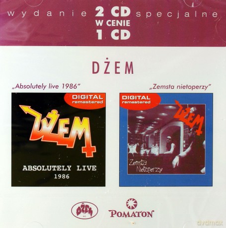 Dżem: Absolutely Live 1986 / Zemsta Nietoperzy [2CD]