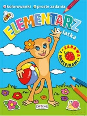 Elementarz 5-Latka Zabawa Z Naklejkami [KSIĄŻKA]