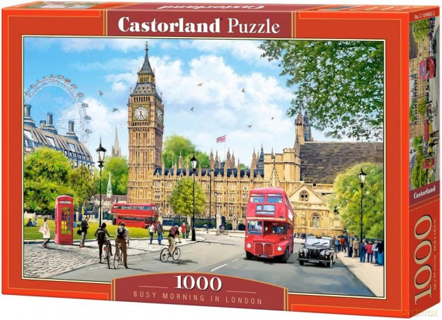 CASTORLAND 1000 el. Busy Morning in London [PUZZLE]