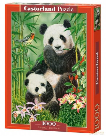 CASTORLAND 1000 el. Panda Brunch [PUZZLE]