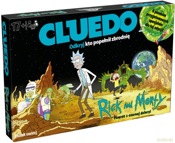 Cluedo Rick and Morty [GRA PLANSZOWA]