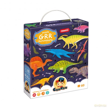 CzuCzu Puzzle Grr Dinozaury 4+ [PUZZLE]