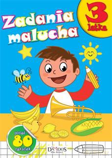Zadania Malucha 3 Latka [KSIĄŻKA]