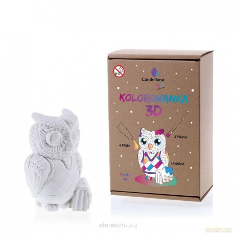 Figurka do pomalowania - Funny Owl