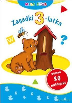 Zagadki 3-Latka Mała Sowa [KSIĄŻKA]