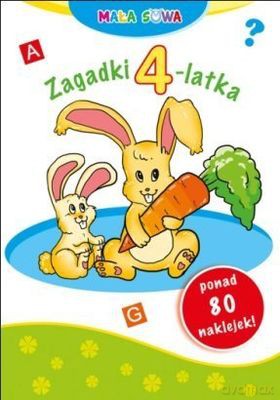 Zagadki 4-Latka Mała Sowa [KSIĄŻKA]