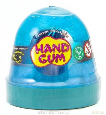 Glutek Slime MrBoo Hand gum niebieski 120g