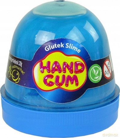 Glutek Slime MrBoo Hand gum niebieski 120g
