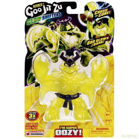 Goo Jit Zu - Figurka Glow Shifters - Scorpius [FIGURKA]
