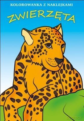 Zwierzęta Kolorowanka Z Naklejkami [KSIĄŻKA]