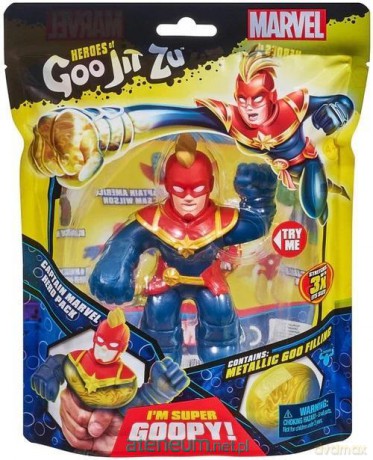 Goo Jit Zu - Figurka Marvel - Kapitan Marvel [FIGURKA]