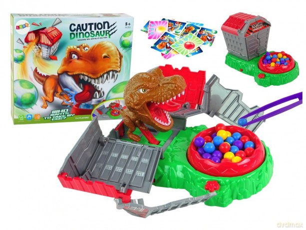 Gra zręcznościowa dinozaur + jaja [GRA]